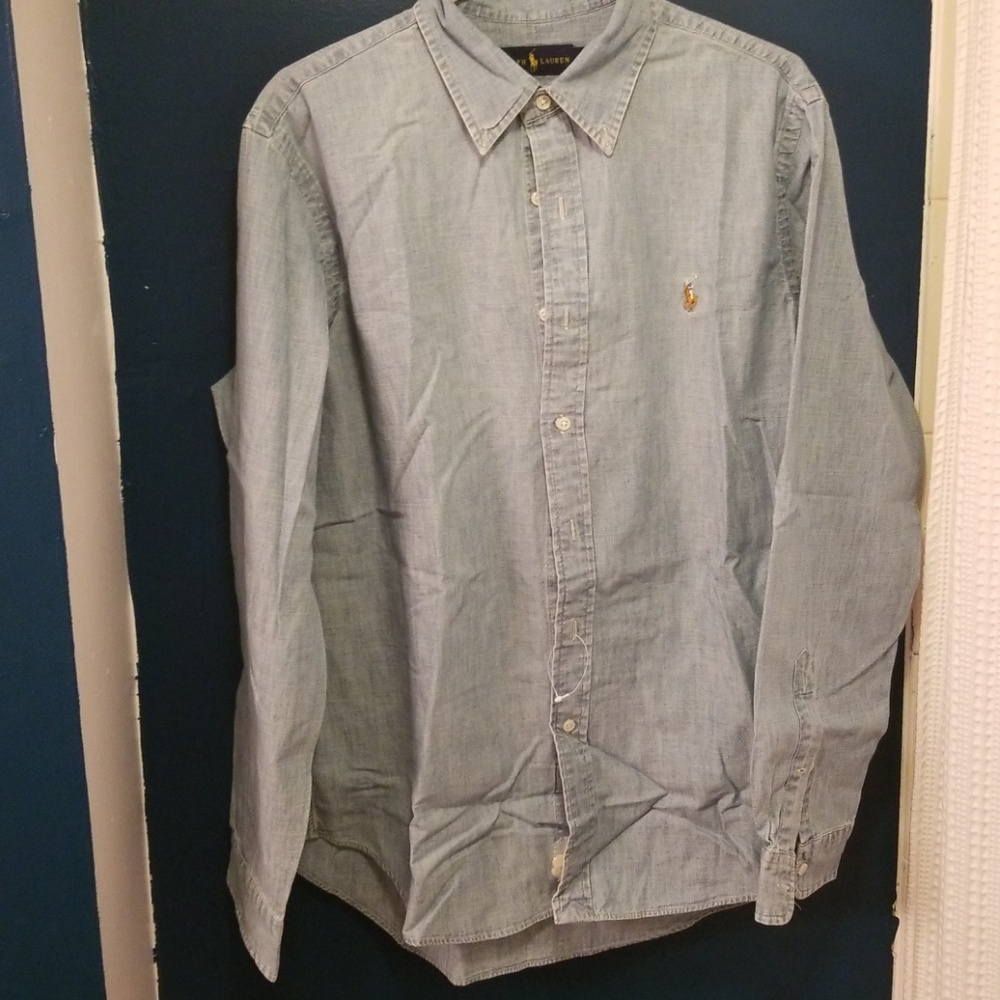 Ralph lauren denim button up